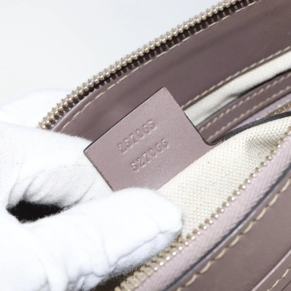 GUCCI GG Canvas Web Sherry Line Mayfair Bag Beige Gold 257065 Auth 158808 - Picture 11 of 16